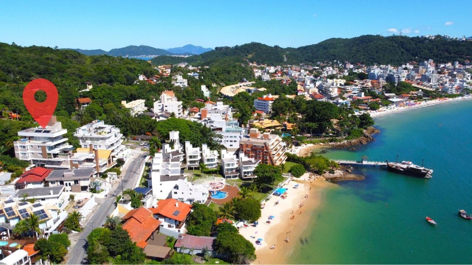 1079 - Apartamento Com Vista Para O Mar Em Bombinhas Exterior photo